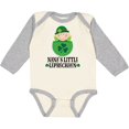 thumbnail image 3 of Inktastic Irish Nana Little Leprechaun Boys or Girls Long Sleeve Baby Bodysuit, 3 of 5