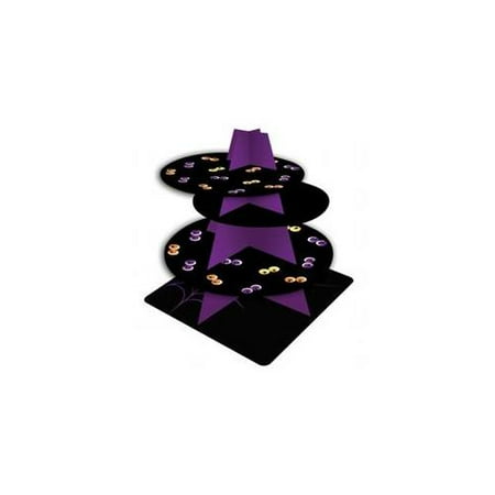 Creative Converting Halloween Spooky Eyeballs Tiered Serving Stand