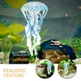 thumbnail image 4 of Shisuyan Jellyfish Figurine Sky-Blue Plastic 2Pcs 4.7x2.4x2.4in, 4 of 8
