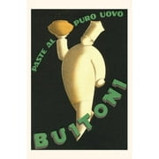 Pocket Sized - Found Image Press Journals: Vintage Journal Advertisement for Buitoni Egg Pasta (Paperback)