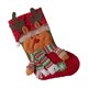 thumbnail image 1 of Colgantes navideños con forma de calcetines para decorar el árbol de Navidad, la cama o el hotel., 1 of 7