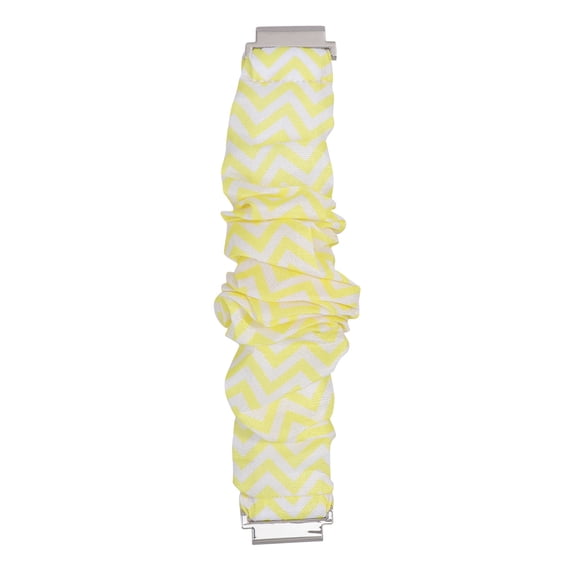 ELAYARD 1Pc Yellow Cloth Watch Strap Elegant Look for Watches