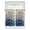 Blue, variant on Tier Curtains 45 Inches Long, Blue Beige Window Treatment Curtain Drapes, Coastal Wave Modern Abstract Art Small Curtain Drapes for Bathroom Laundry Room, 27.5"x45", 2 Panels