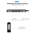 thumbnail image 3 of Type C to HDMI 4K USB3.0 PD Docking Station - Multi-in-One Hub for Mobile Phones, Laptops and Computers, 3 of 4