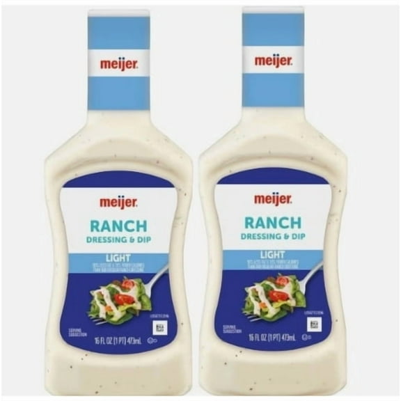 Ranch Dressing Lite 2 Bottles 16 oz