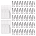 thumbnail image 1 of Cuchillas Exacto Uxcell #12 Cuchillas de Hobby Cuchillas Exacto de Precisión Recargas de Cuchillas de Hobby Paquete de 100, 1 of 7