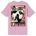 thumbnail image 3 of Friday The 13th Happy Camping Poster Art Crew Neck Short Sleeve Cradle Pink Men's T-shirt-Large, 3 of 4