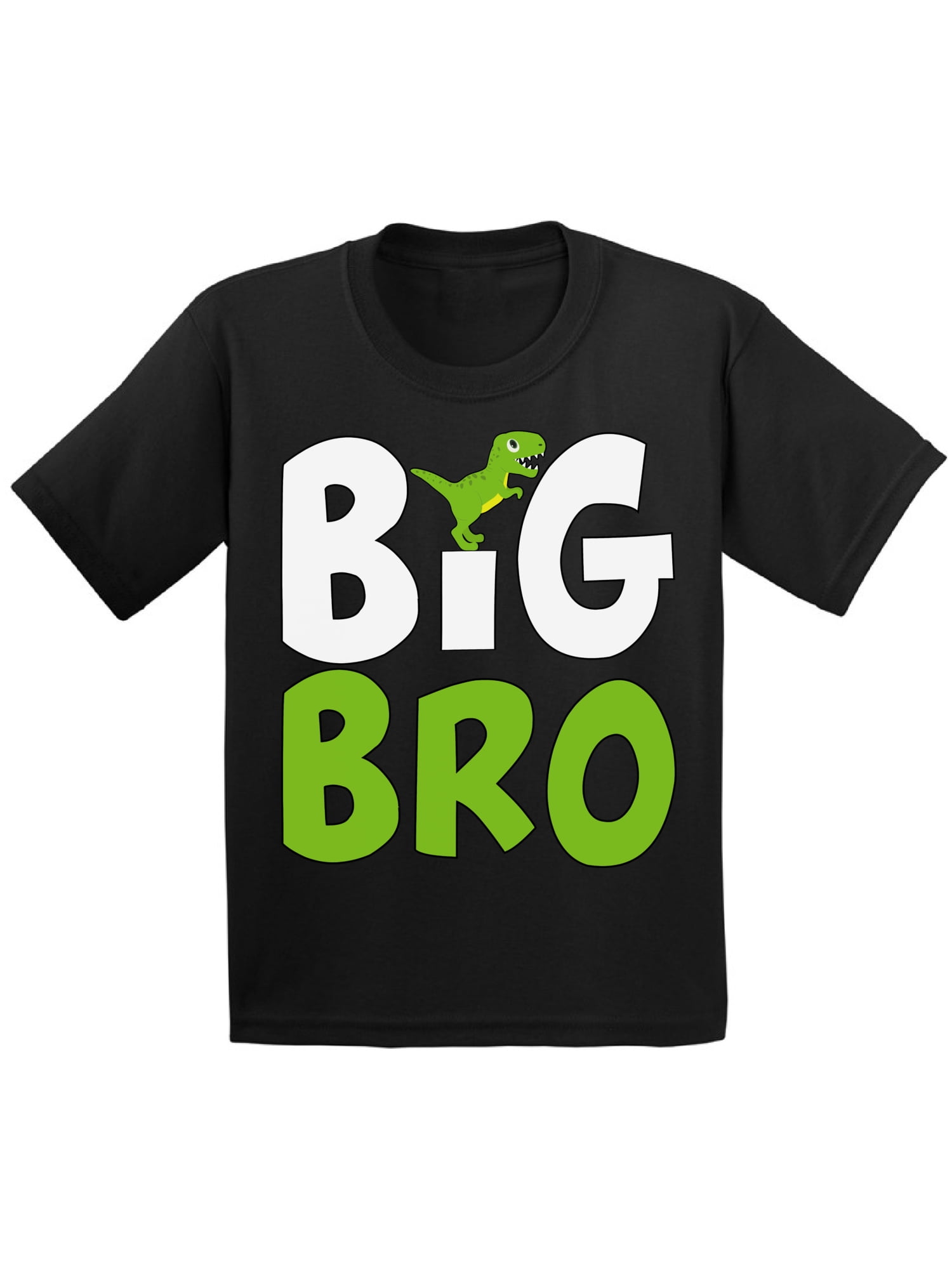 Mislukking Gasvormig aanklager Awkward Styles Big Bro T-shirt Dinosaur Toddler Shirt Big Brother Tee Big  Bro Shirt - Walmart.com