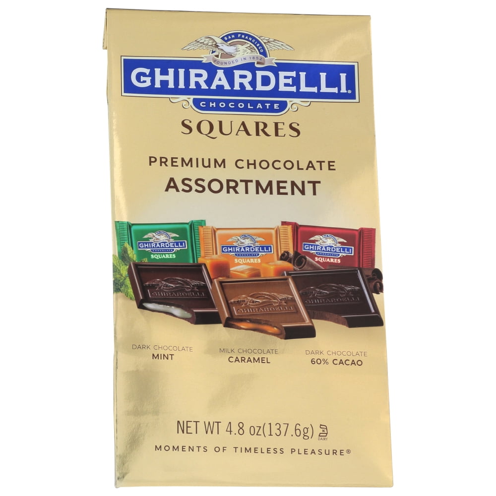 Ghirardelli Chocolate Squares, Premium Chocolate Assortment, 4.85 Oz