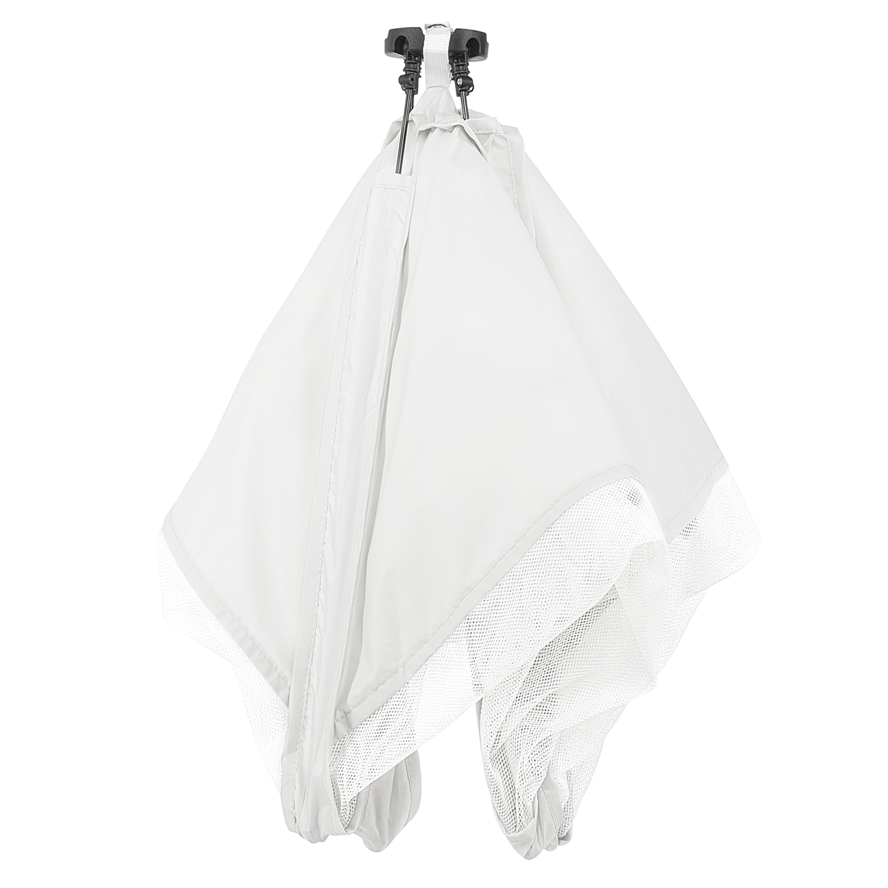 Dream on Me Canopy for Ziggy Playpen, Dove White, Unisex