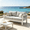 White, variant on SUNVIVI Patio Furniture Aluminum Loveseat, All-Weather Outdoor Sofa Couch, Metal Chair with Cushions