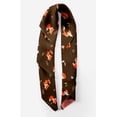 thumbnail image 2 of Bimba Brown Fox & Leaves Kids Printed Pure Silk Scarf For Hair Neck Head Bandanas For Women 40 x 40 Inches, 2 of 6