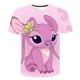thumbnail image 1 of Children Boys Girls Stitch T Shirts Summer Short Sleeve Kids Stich Tops Tees Cartoon Casual Kids Clothes 1-14 Years Old T-Shirts12M Gao Jinjia LED, 1 of 2