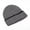 Gray, variant on PureCasa Women's Beanie Knitted Hat Warm Solid Color Cozy Plush Sherpa Lined Ribbed Cuff Winter Hat for Women