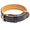 blackMink, variant on Filbert Padded Leather Dog Collar for Medium Dogs, Genuine Soft Leather Collar for Dogs, Heavy Duty, Stylish Design, Ultra-Durable