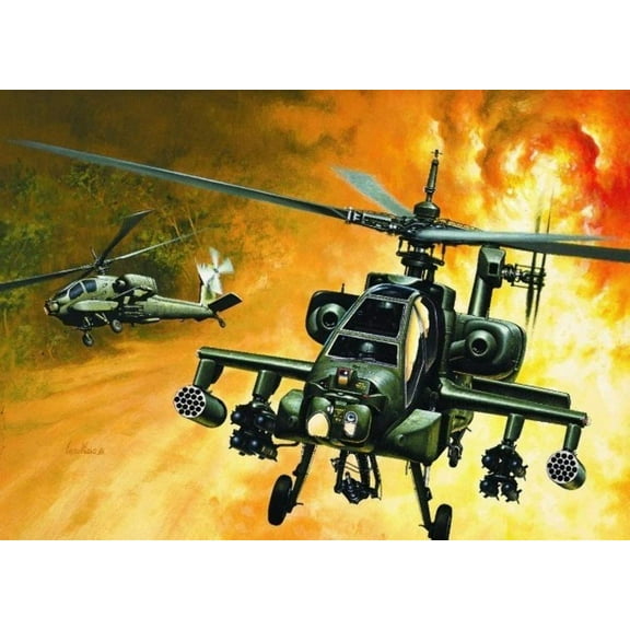 Italeri - Ah-64a Apache 1:72 Scale