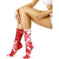 thumbnail image 3 of CHUNTIAN Sox Womens Funny Crew Socks Girls Cute Patterned Dress Socks Cotton Funky High Ankle Socks Athletic Mid-calf Socks, 3 of 8