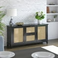 thumbnail image 2 of Twin Star Home Cane Panel Sideboard, 2 of 8