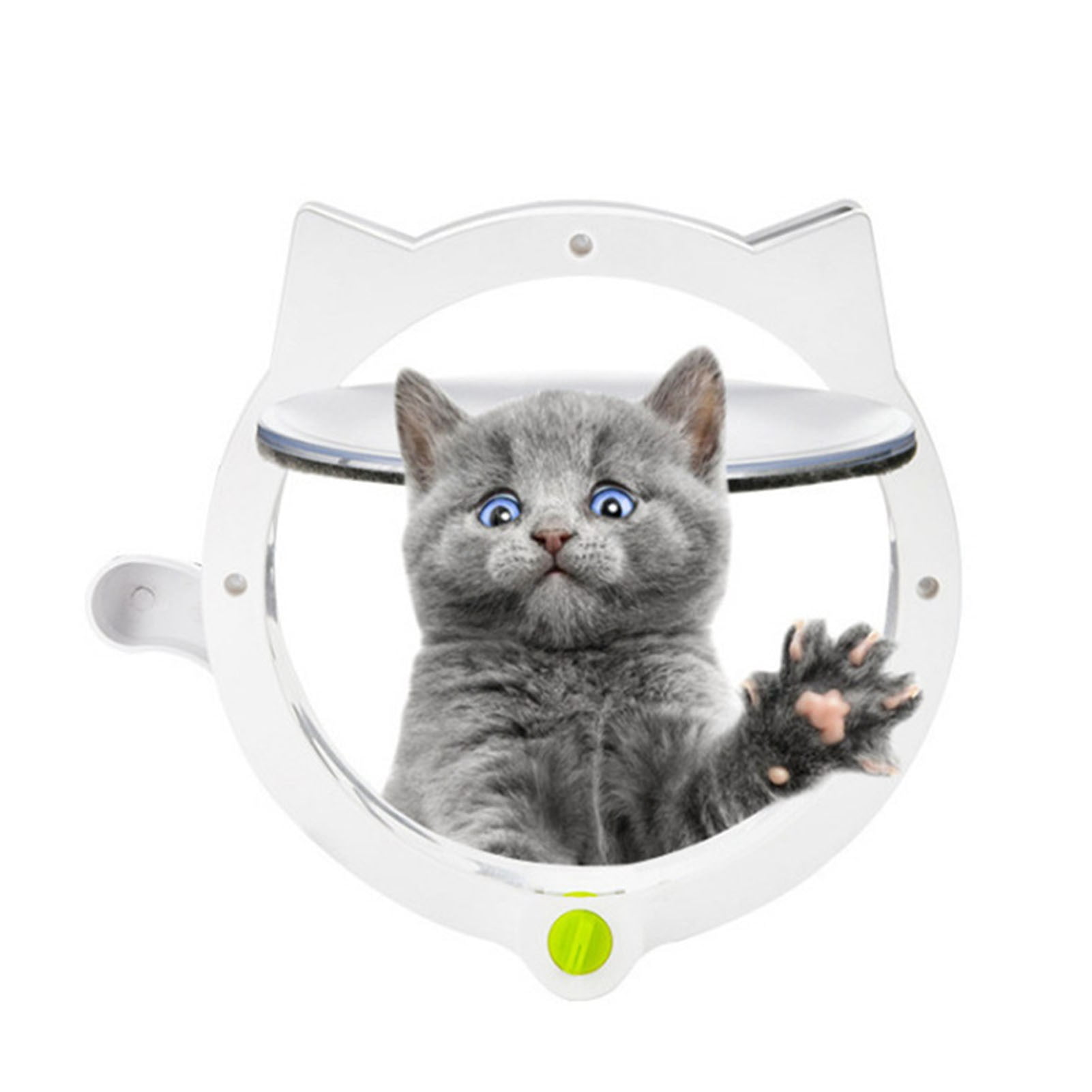 Automatic Cat Flap Door,Cat Flap Door Magnetic Plastic Cat Door