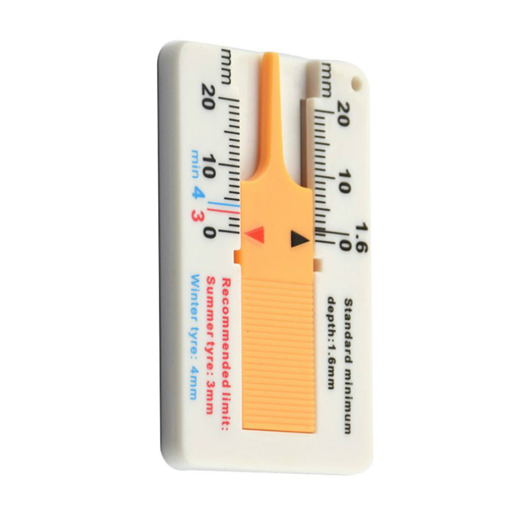0-20mm Auto Tyre Tread Depth Gauge Caliper Car Motorcycle Trailer Wheel Measure Car-Styling Repair Tool Cost-Effective and Good Quality Practical Design and Durable 