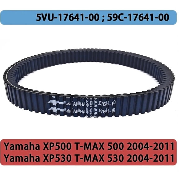 Drive Belt For Yamaha XP500 TMAX500 10-16, 530 TMAX530 5VU-17641-00 59C-17641-00