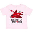 thumbnail image 3 of Inktastic Valentines Day Airplane Hearts Boys or Girls Toddler T-Shirt, 3 of 5