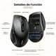 thumbnail image 3 of Mouse Inalámbrico UGREEN Negro Ergonómico con DPI Ajustable para PC y Portátil, 3 of 9