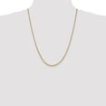 thumbnail image 4 of Auriga Fine Jewelry 14K Yellow Gold 2mm Byzantine Chain Necklace 24 inch for Women, 4 of 6