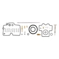 thumbnail image 2 of All Balls Carburetor Rebuild Kit 26-1006 For Honda CRF250R 05, 2 of 4