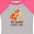 thumbnail image 4 of Inktastic My Nanny Loves Me Cute Fox Boys or Girls Baby Bodysuit, 4 of 5