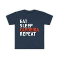 thumbnail image 1 of Eat Sleep Capoeira Unisex T-shirt S-3XL  Brazilian Martial Arts Gift, 1 of 2