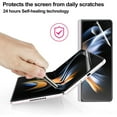 thumbnail image 5 of Elegant Choise 1 Set Screen Protector Hydrogel with Camera Lens Protector Tempered Glass for Samsung Galaxy Z Fold 4, Clear, 5 of 14