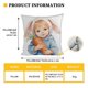 thumbnail image 3 of Uuiauoio Easter Bunny Rabbit Pillow Case Colorful Bunny Throw Pillow Cover Spring Holiday Decorative Throw Pillow Easter Pillowcase Square Cushion Cover for Couch, 3 of 6