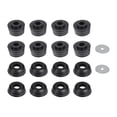thumbnail image 1 of Body Cab Bushing Accesorios para automóviles Fácil de instalar Reemplazo profesional Black Body Cab Mounts Arandelas para 2WD 4WD 1500 2500, 1 of 7