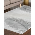 thumbnail image 3 of Unique Loom Finsbury Collection Area Rug - Camilla (7' x 10' Rectangle Gray/Ivory), 3 of 11