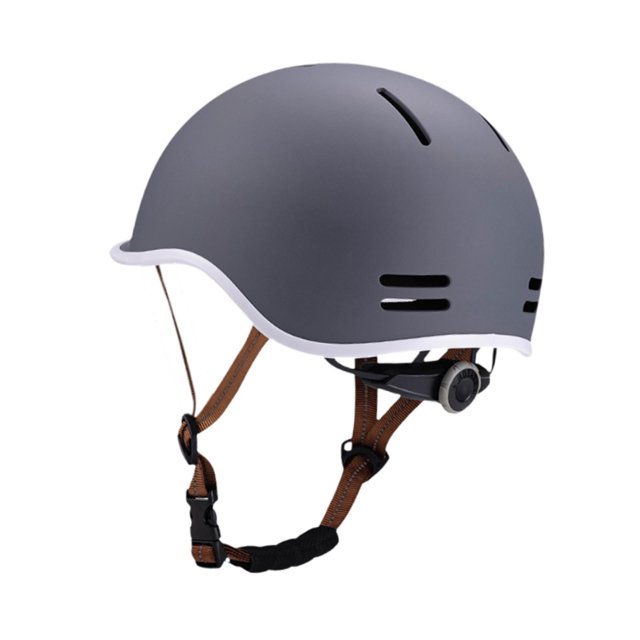 Casco de bicicleta Zulema ajustable para adultos deportes al aire libre bicicleta de montaña gris