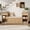 Brown + Solid Wood, variant on TREXM All-in-One Entryway Storage Bench with Cushion, Compartments, Drawers & Open Shelves, Storage Bench for Hallway, Mudroom, Living Room(White) WL RR