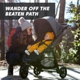 thumbnail image 2 of Sistema de viaje todoterreno Baby Jogger City Mini GT2, incluye asiento infantil para automóvil City GO 2, negro opulento, 2 of 5