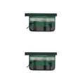 thumbnail image 4 of Riwesomey Riñonera de tela Oxford para herramientas, correa ajustable de repuesto con múltiples bolsillos, bolsas de almacenamiento para llaves Verde 2piezas, 4 of 6