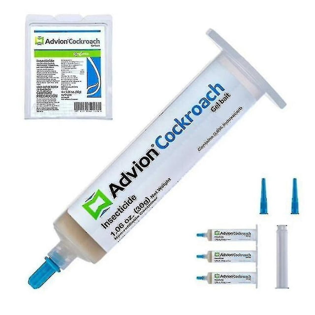 Gel para cucarachas, cebo para cucarachas, asesino de plagas con punta de émbolo para piso, cocina, no tóxico