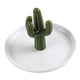 thumbnail image 5 of Bandeja de soporte para anillos de cerámica Hugo Puesto de joyería Verde, 5 of 10