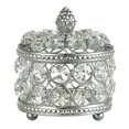 thumbnail image 1 of New Retro Treasure Chest Box Gem Jewelry Trinket Storage Case - 9x10cm, 1 of 8