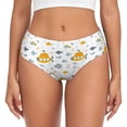 thumbnail image 1 of Fotbe Submarine Ship Calzones Estampados para Mujer – Ropa Interior de Algodón, Cómoda, Suave y Elástica-X-Large, 1 of 6