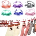 thumbnail image 2 of 1.8M Windproof Clothesline with 12 Clips Outdoor Drying Lot Rope Hanger Q0, 2 of 9