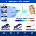 thumbnail image 3 of Super Lightweight Rimless Quality Readers Ultra Clear Lenses Frameless Reading Glasses Women Fashion Designer ,3.0, 3 of 6