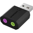 thumbnail image 1 of SABRENT USB External Stereo Sound Adapter Plug & Play Windows Mac AU-MMSA, 1 of 5