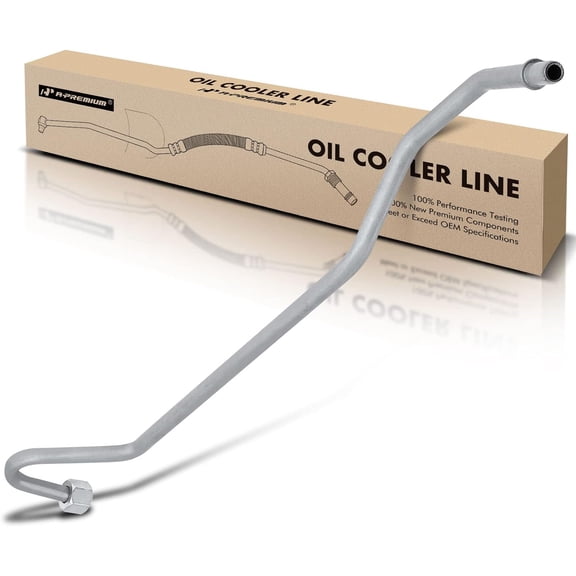 A-Premium Automatic Transmission Oil Cooler Line Hose Assembly Compatible with Dodge Durango 1998-1999 Dakota 1997-1999