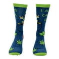 thumbnail image 3 of Mens Funny Socks I Always Carry A Little Pot St Patricks Day Sock For Men, 3 of 8