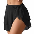 thumbnail image 5 of Sarong Coverups for Women Tie Side Swimsuits Coverup Summer Flowy Bathing Suit Cover Up Mini Skirt Plus Size Fashion, 5 of 6