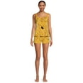 thumbnail image 4 of The Pioneer Woman Knit Camisole and Shorts Pajama Set, 2-Piece, Women’s, 4 of 7